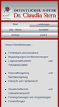 Mobile Screenshot of notar-villach.at